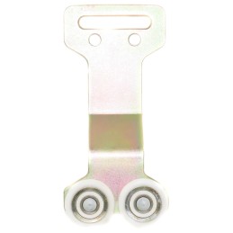 Roof trolley, tarpaulin roll, double tandem semi-trailer