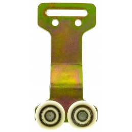 Roof trolley, tarpaulin roll, double tandem semi-trailer