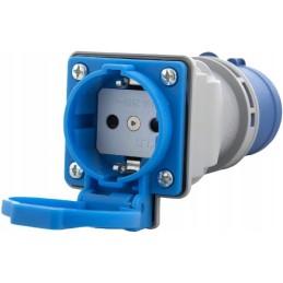 Cee Schucko power adapter for Brunner camping