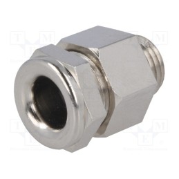 1 pcs x LAPP - 52001895 - Cable gland, M10, 1, IP68, brass, Body plating: nickel