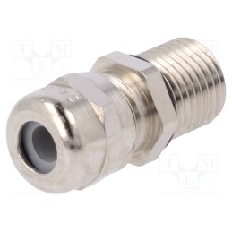 1 pcs x LAPP - 52115770 - Cable gland, with long thread, PG7, IP68, brass, SKINTOP® MSR-XL