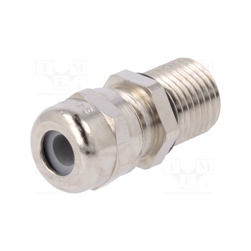 1 pcs x LAPP - 52115770 - Cable gland, with long thread, PG7, IP68, brass, SKINTOP® MSR-XL