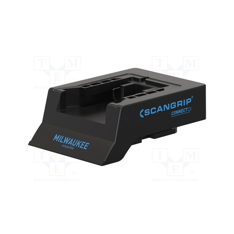 1 pcs x SCANGRIP - MILWAUKEE CONNECTOR - Adapter, Application: rechargeable battery,MILWAUKEE