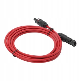 PV cable for solar panel, black and red