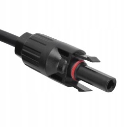 PV cable for solar panel, black and red