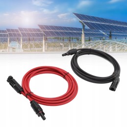 PV cable for solar panel, black and red