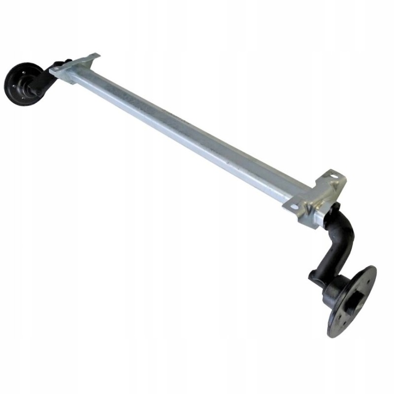 Trailer axle 118 cm 750 kg n410 niewiadow 4x100