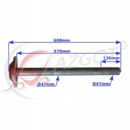 Polos right drive carriage GPW 3210 Zremb Gliwice P30 305