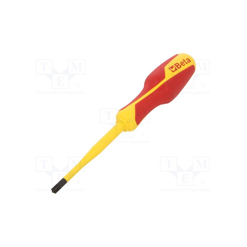 1 pcs x BETA - 12760418 - Screwdriver, insulated, PlusMinus cross PZ-type, SL/PZ2