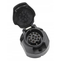 12v 13pin twisted trailer hitch socket