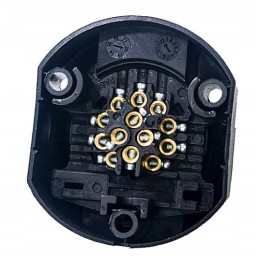 12v 13pin twisted trailer hitch socket