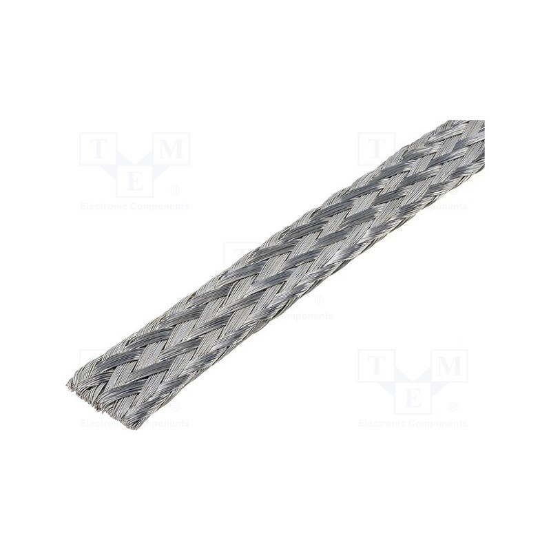 1 m x TE Connectivity - PRO-POWER-FB-90A - Braids, tape, Thk: 1.75mm, W: 11mm, 90A, Package: 1m