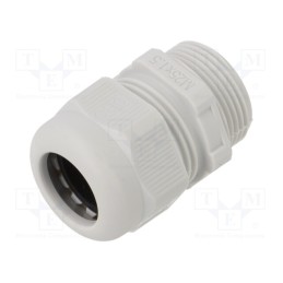 1 pcs x OBO BETTERMANN - V-TEC VM25UV LGR - Cable gland, M25, 1.5, light grey