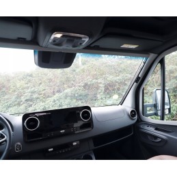 Roller blinds, front sensor, Mercedes Sprinter draw from 2019