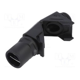 1 pcs x HUMMEL - 1.513.1101.14 - 90° angled connector, Thread: PG,outside, polyamide, -20÷80°C