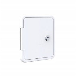 Lockable cable hatch for yacht boat