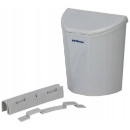Berger waste bin with lid, 6 liters