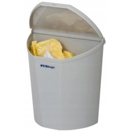 Berger waste bin with lid, 6 liters