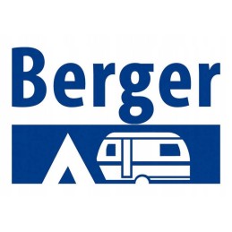 Berger waste bin with lid, 6 liters