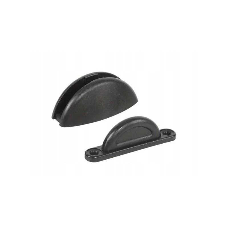 Graphite external door lock for camper trailer