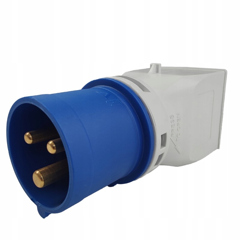 Camping adapter cee socket 13a 250v british