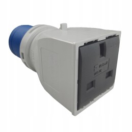 Camping adapter cee socket 13a 250v british