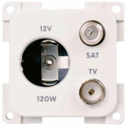 Internal electrical socket 12v for satellite TV