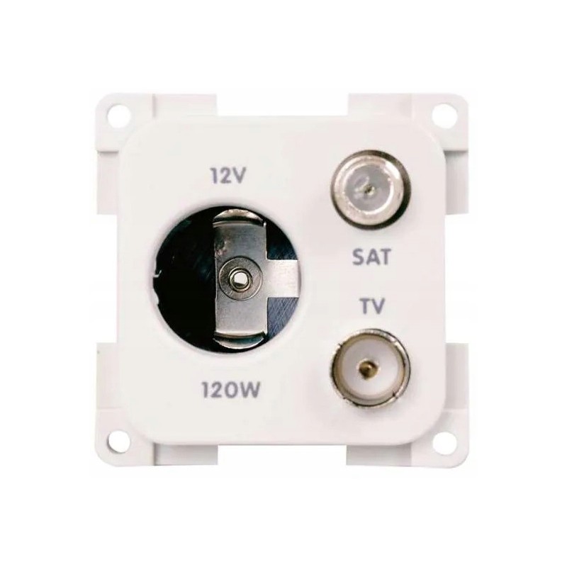 Internal electrical socket 12v for satellite TV