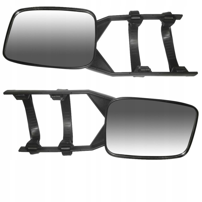 Set of 2 x additional mirrors for towing a caravan