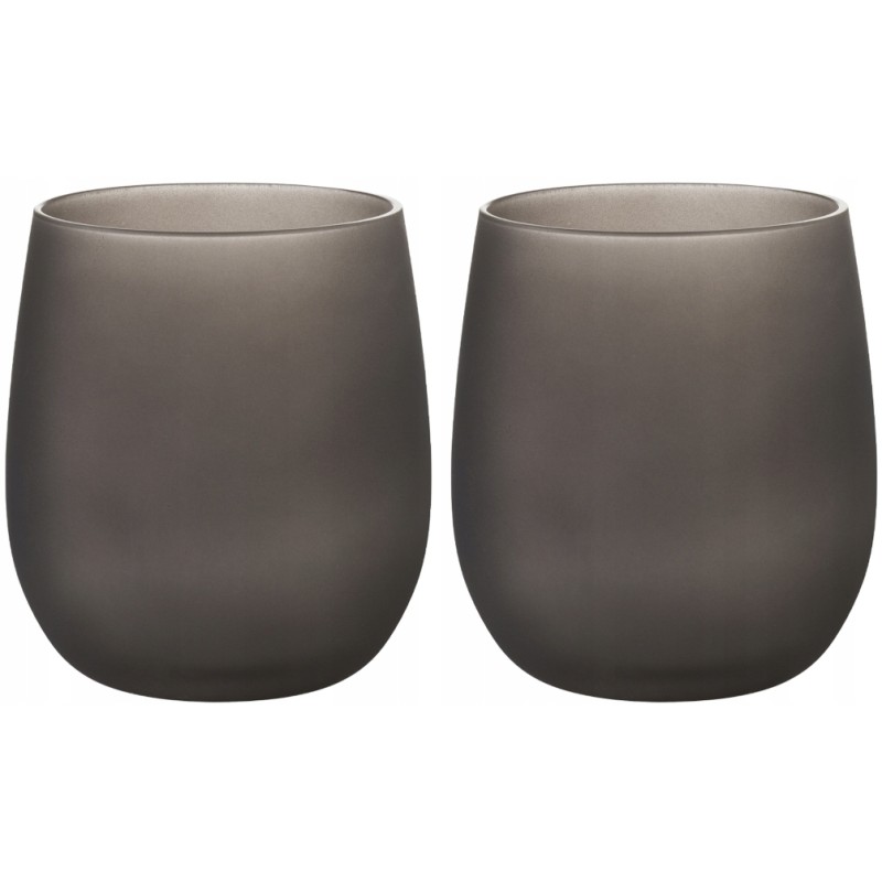 Brunner brownsatin glasses 350 ml 2 pcs