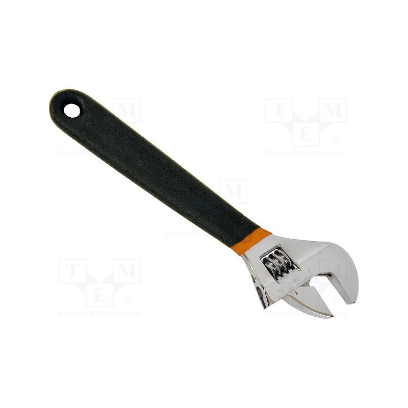 1 pcs x AVIT - AV07010 - Wrench, adjustable, 200mm, Max jaw capacity: 25mm