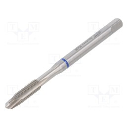 1 pcs x Vu00d6LKEL - 35438 - Tap, high speed steel cobalt HSS-E, M6, 1, 80mm, 4,9mm, ISO2/6H
