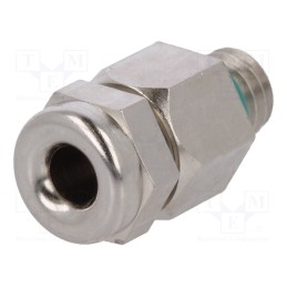 1 pcs x LAPP - 52001889 - Cable gland, M6, 1, IP68, brass, Body plating: nickel