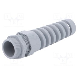 1 pcs x LAPP - 53015650 - Cable gland, with strain relief, PG21, IP68, polyamide, dark grey