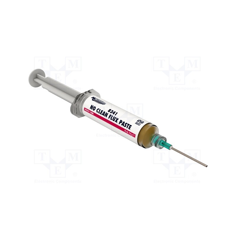 1 pcs x MG CHEMICALS - 8341-10ML - Flux: rosin based, ROL1, gel, syringe, 10ml, yellow