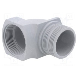1 pcs x LAPP - 52106240 - Cable gland, angular, M32, 1.5, IP55, polyamide, grey