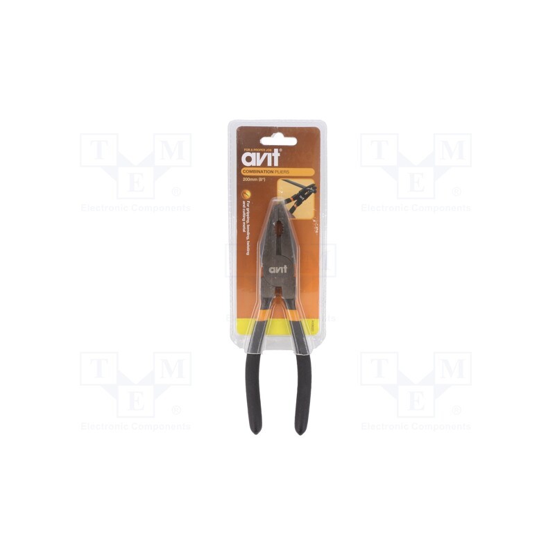 1 pcs x AVIT - AV06020 - Pliers, universal, 200mm