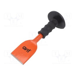 1 pcs x AVIT - AV04010 - Cold chise, with splash guard, W: 73mm, Tool length: 230mm