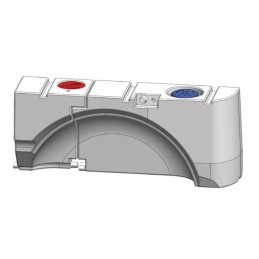 Water container clean or dirty tank 28l 65l