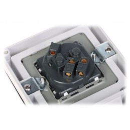 230v surface-mounted, outdoor, hermetic IP66 socket