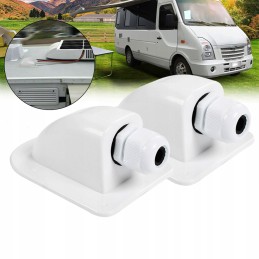 2x roof adapter grommet for solar panel