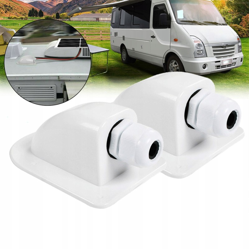 2x roof adapter grommet for solar panel