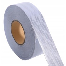 White self-adhesive reflective tape homolog 45m