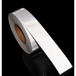 White self-adhesive reflective tape homolog 45m