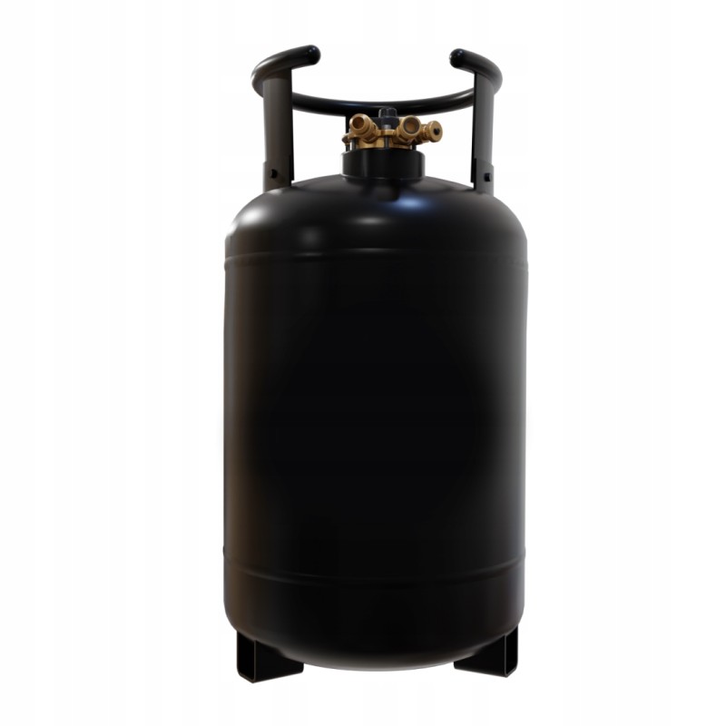 Ackgaz bank gas cylinder with multi valve 16 kg