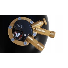 Ackgaz bank gas cylinder with multi valve 16 kg