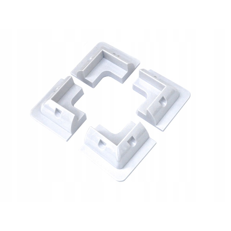 Corner holders for camper solar panels