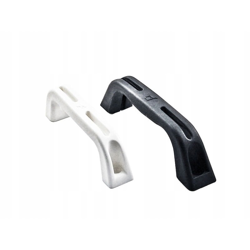 PVC slide handle 92mm black