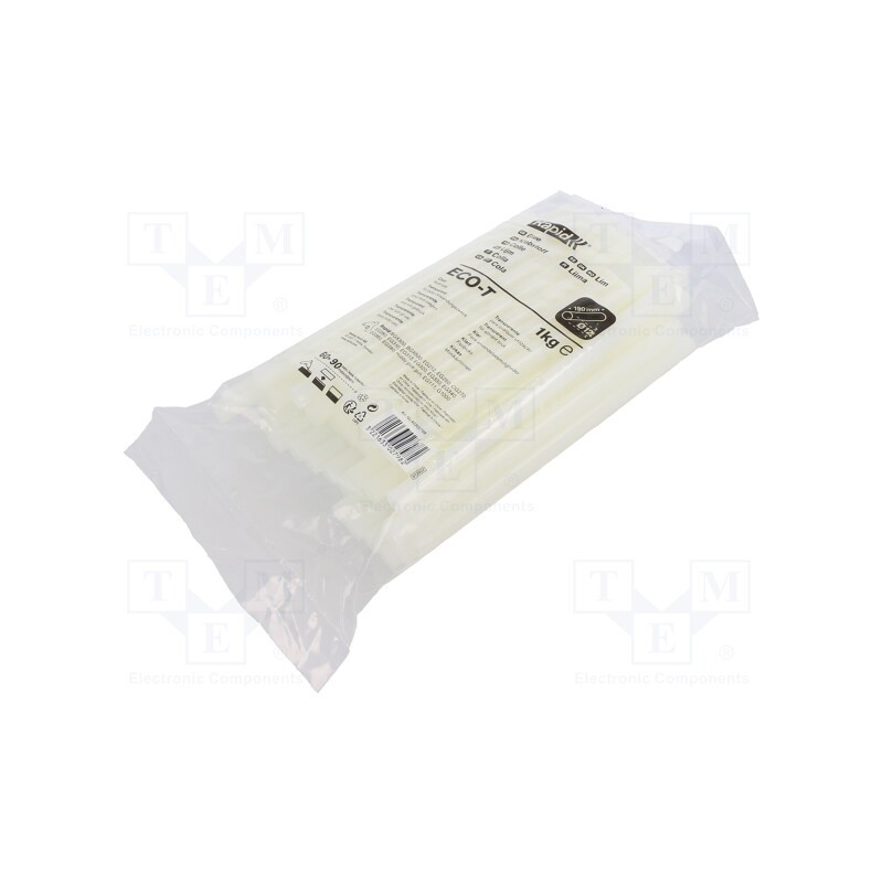 1 pcg x RAPID - 40302798 - Hot melt glue, Ø: 12mm, transparent, L: 190mm, Bonding: 30s, 1kg