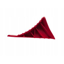 Chock lock under the wheel